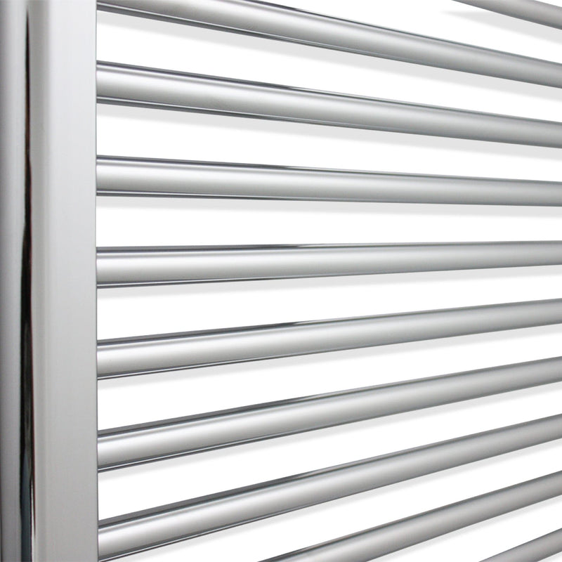 800 x 950 Heated Straight Towel Rail Radiator Chrome