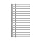 900 mm High x 500 mm Wide Difta Heated Towel Rail Radiator Flat Chrome