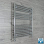 900x1000mm Heated Straight Towel Rail Radiator Chrome