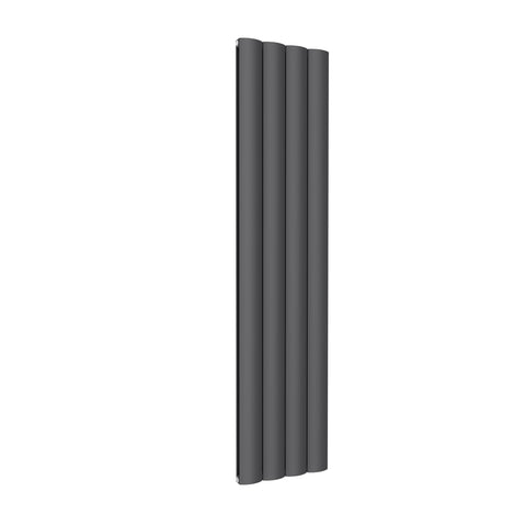 Reina Belva Aluminium Panel Vertical Designer Radiator ANTHRACITE_DOUBLE_1800X412