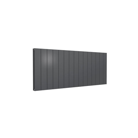 Reina Casina Aluminium Panel Horizontal Designer Radiators ANTHRACITE_DOUBLE_600X1420