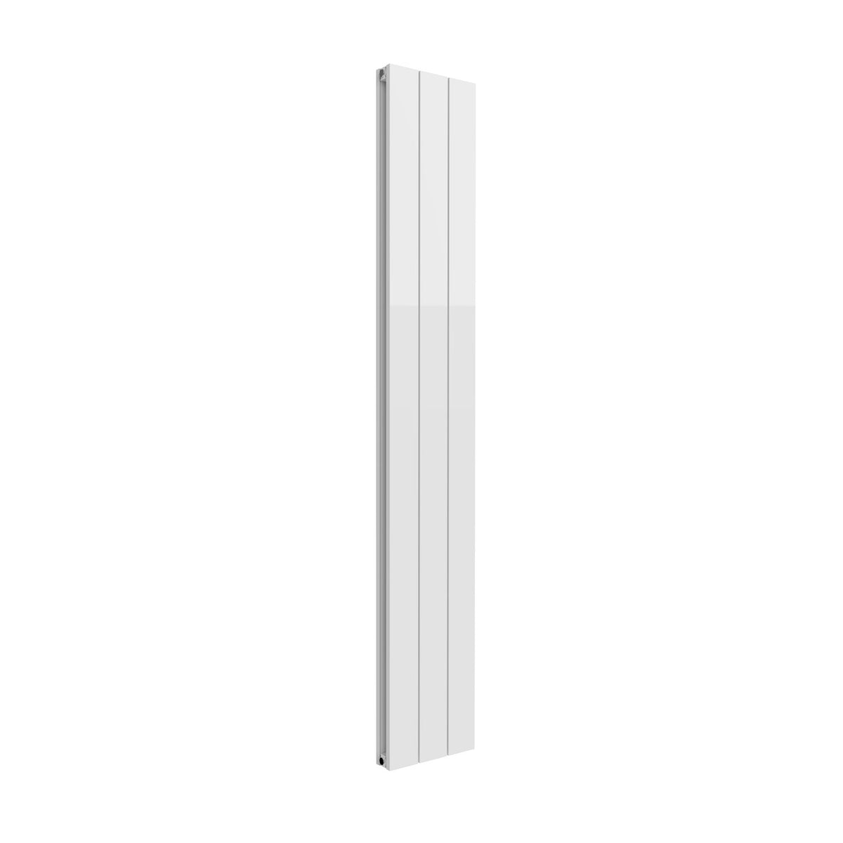Reina Casina Aluminium Panel Vertical Designer Radiator WHITE_DOUBLE_1800X280