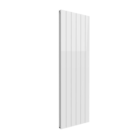 Reina Casina Aluminium Panel Vertical Designer Radiator WHITE_DOUBLE_1800X555