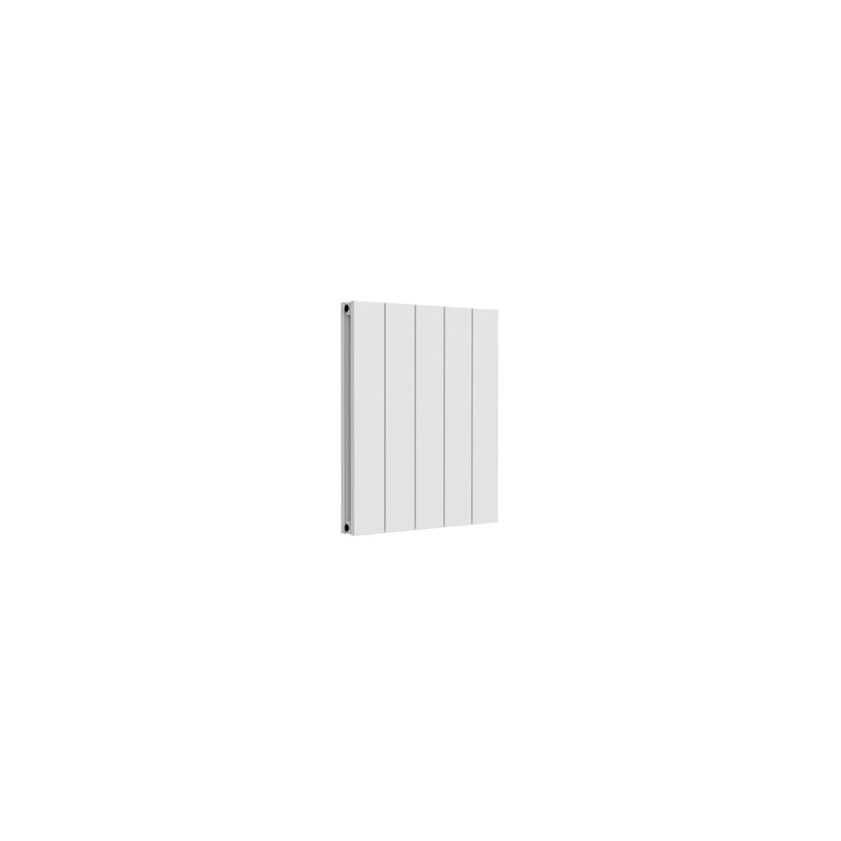 Reina Casina Aluminium Panel Horizontal Designer Radiators WHITE_DOUBLE_600X470
