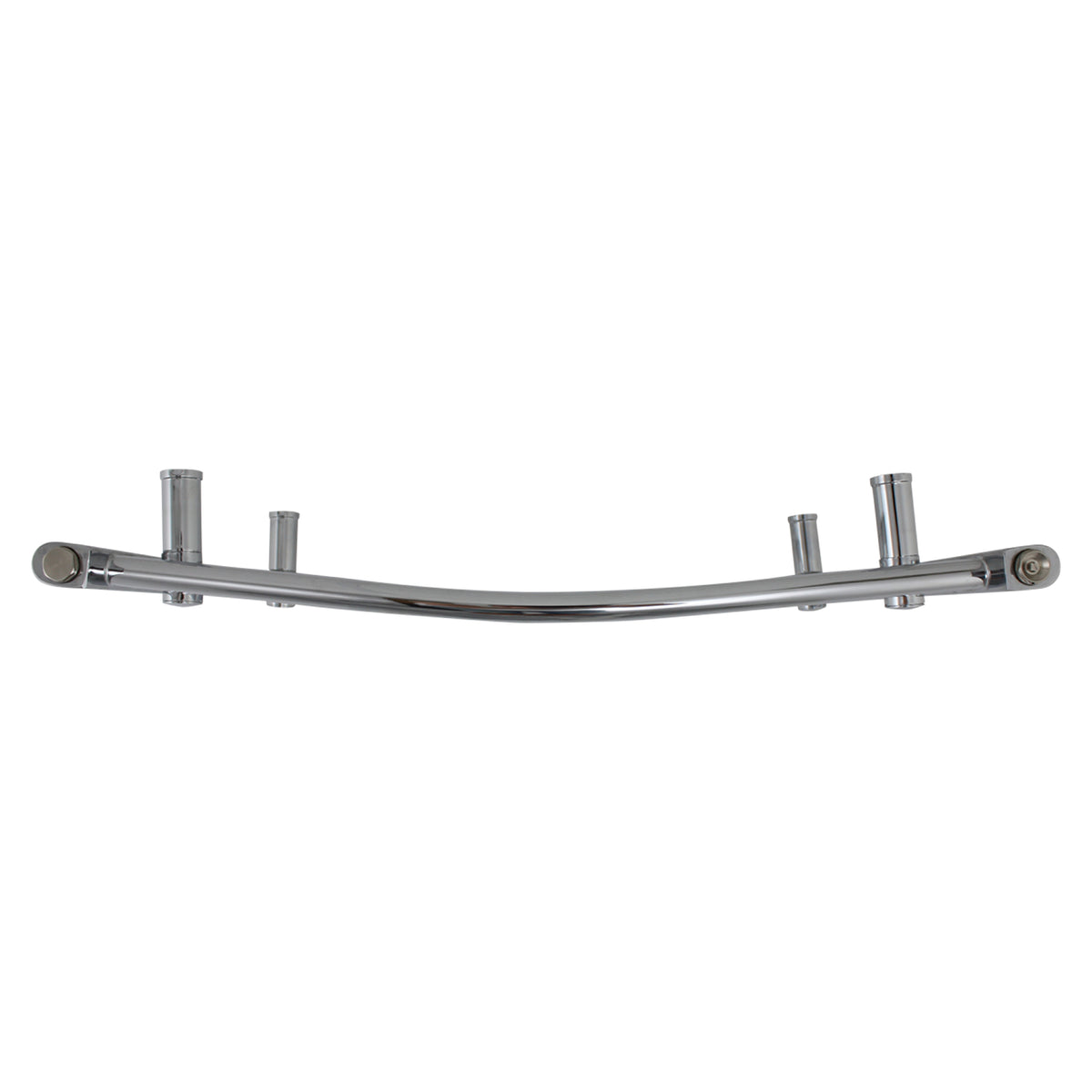 Curved Towel Rail Top View For Curvature