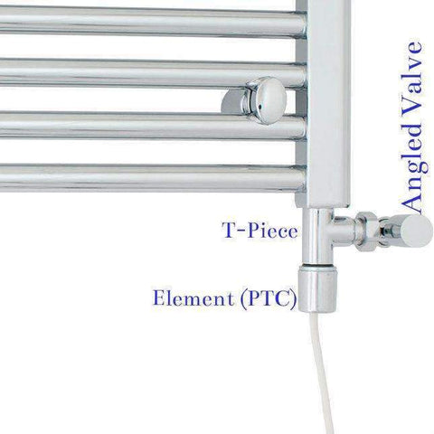 Dual Fuel Kit White Standard Heating Element diagram