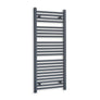 1200 x 500 Heated Straight Anthracite Towel Radiator general