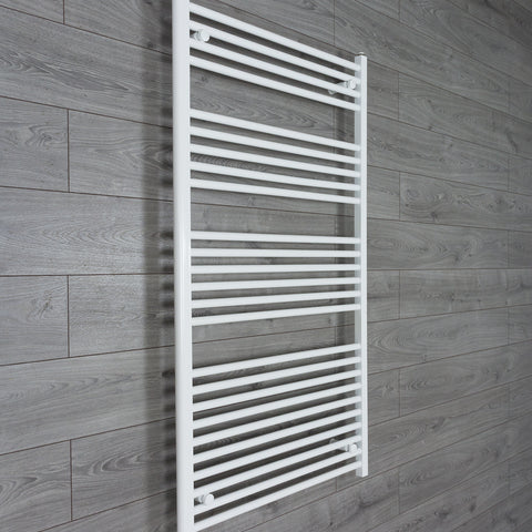 800mm Wide 1400mm High White Towel Rail Radiator