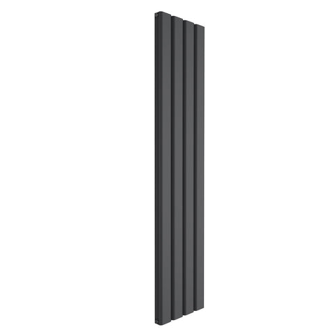 Reina Vicari Aluminium Panel Vertical Designer Radiator ANTHRACITE_DOUBLE_1800X400