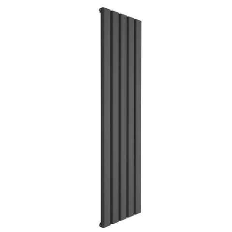 Reina Vicari Aluminium Panel Vertical Designer Radiator ANTHRACITE_SINGLE_1800X500