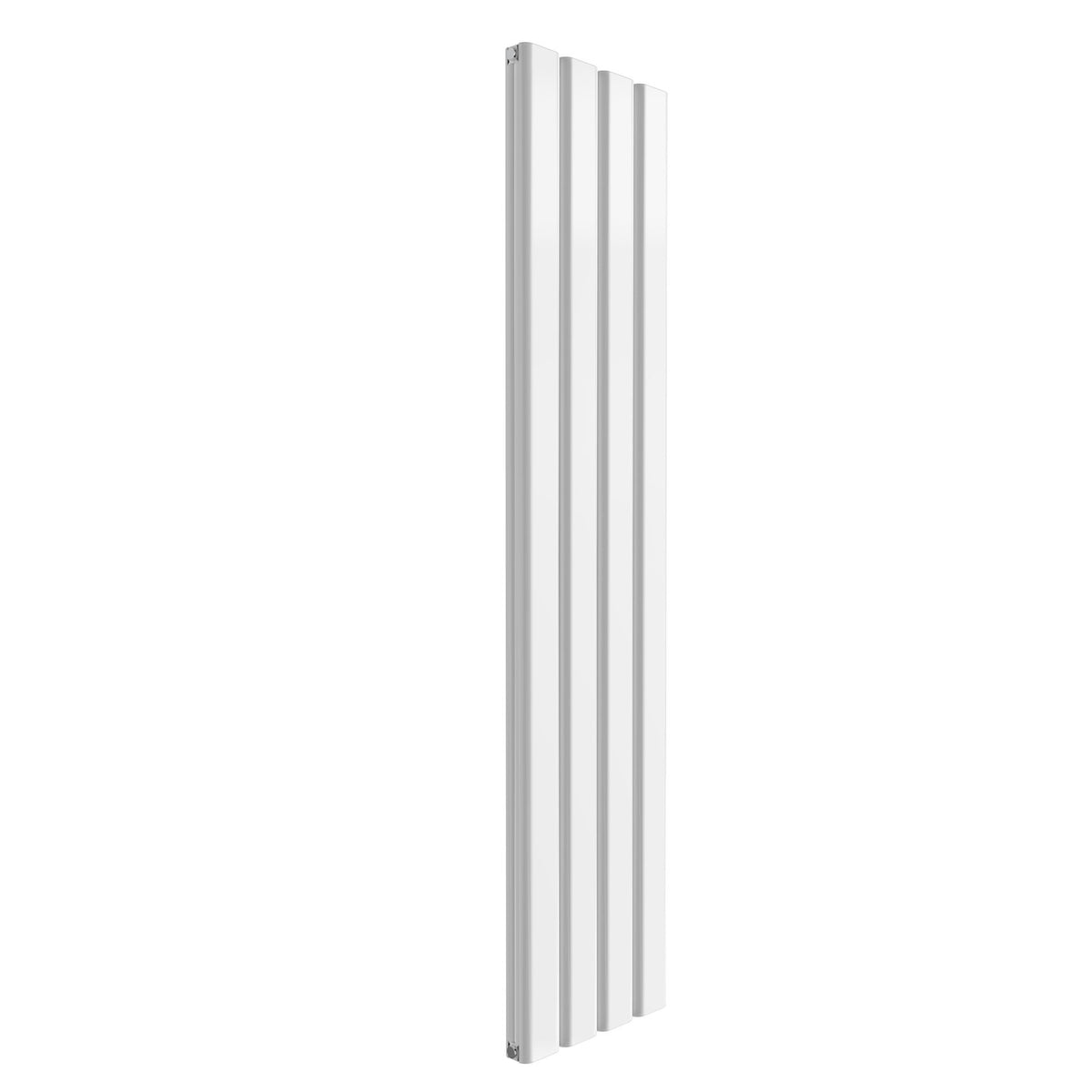Reina Vicari Aluminium Panel Vertical Designer Radiator WHITE_DOUBLE_1800X400