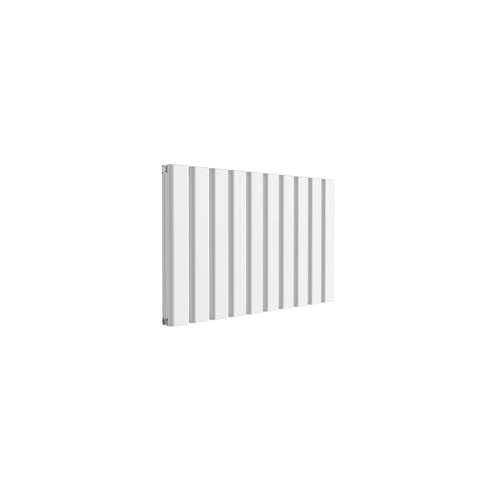 Reina Vicari Aluminium Panel Horizontal Designer Radiator WHITE_DOUBLE_600X1000