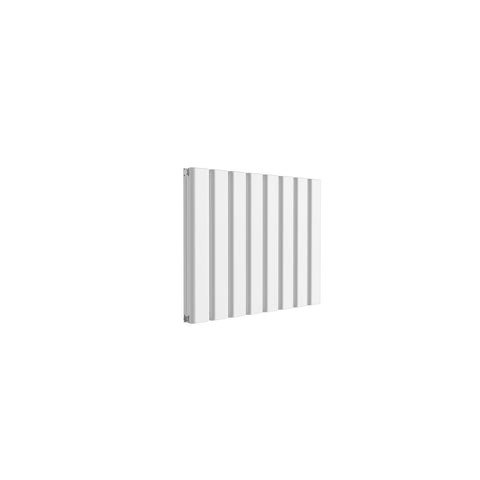 Reina Vicari Aluminium Panel Horizontal Designer Radiator WHITE_DOUBLE_600X800
