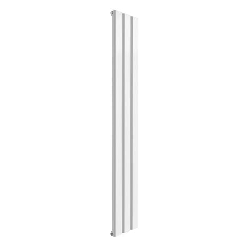 Reina Vicari Aluminium Panel Vertical Designer Radiator WHITE_SINGLE_1800X300