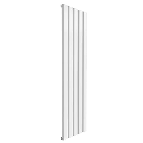 Reina Vicari Aluminium Panel Vertical Designer Radiator WHITE_SINGLE_1800X500