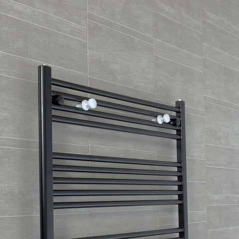 Extra Hanger for Heated Towel Rail Radiator Peg White / Chrome / Black - Elegant Radiators
