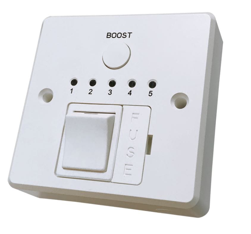 Booster Timer Switch Fused Spur Wall Controller