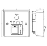 Booster Timer Switch Fused Spur Wall Controller