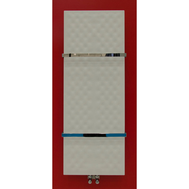 Designer Inno Style 1600 mm High x 450 mm Wide Heated Towel Rail Radiator White