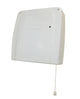 Downflow 2kW Pullcord Timer Electric Bathroom Fan Heater