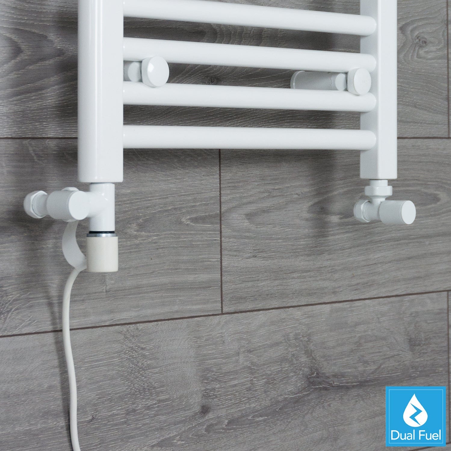 Heating Element Dual Fuel Towel Rail Screwfix Terma MOA 600W White