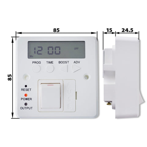 Electric Towel Rail Digital Timer: Programmable Timerswitch