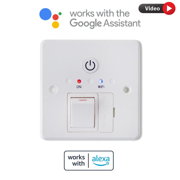 WiFi Timer with Fused Spur for Electric Towel Rails
