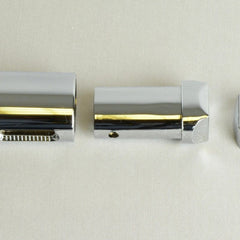 Ellipse Model Chrome Towel Radiator Bracket Set