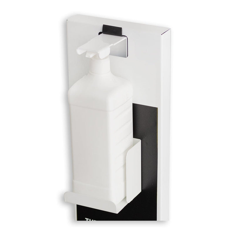 Hand Gel Floor Standing Dispenser Feet Operated  | Freestanding Sanitiser Holder