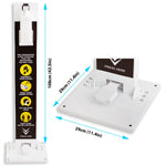Hand Gel Floor Standing Dispenser Feet Operated  | Freestanding Sanitiser Holder