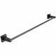 Square / Black Magnetic Hanger Extra Towel Rail Bar - Elegant Radiators