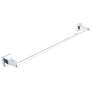 Square / Chrome Magnetic Hanger Extra Towel Rail Bar - Elegant Radiators