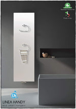 Chrome Magnetic Toilet Roll Holder For Towel Radiators Chrome