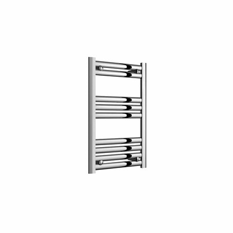 835 x 530 mm / Polished Reina Anita Aluminium Designer Heated Towel Rail Radiator