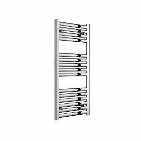 1195 x 530 mm / Polished Reina Anita Aluminium Designer Heated Towel Rail Radiator