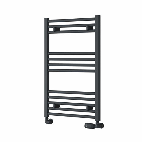 800 x 500 mm Reina Capo Anthracite Flat Designer Towel Rail Radiator