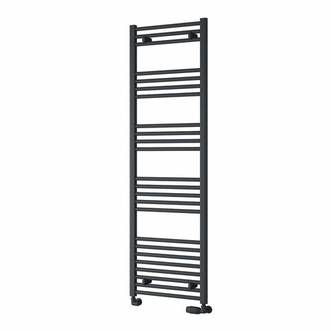 1600 x 500 mm Reina Capo Anthracite Flat Designer Towel Rail Radiator