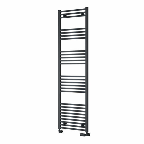 1800 x 500 mm Reina Capo Anthracite Flat Designer Towel Rail Radiator