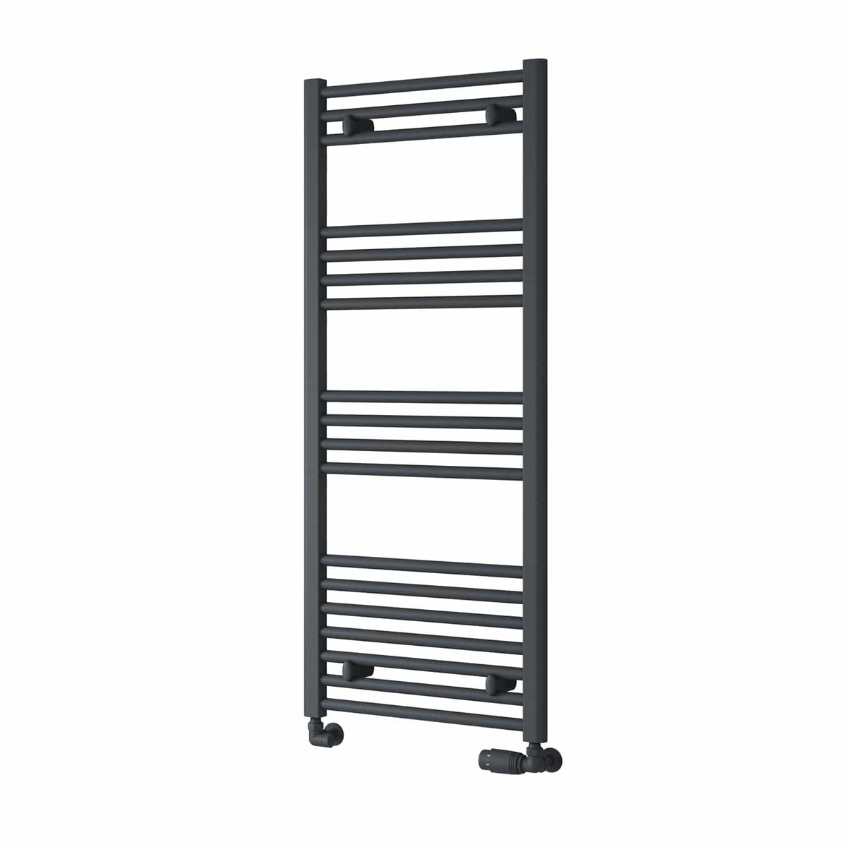 1200 x 500 mm Reina Capo Anthracite Flat Designer Towel Rail Radiator