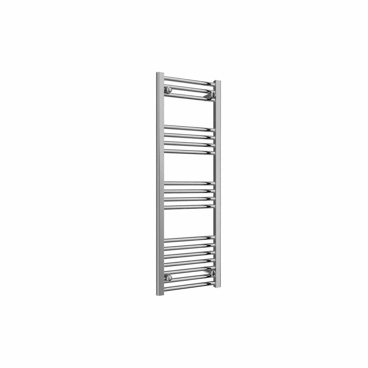 Flat / 1200 x 400 mm Reina Capo Chrome Flat & Curved Towel Rail Radiator