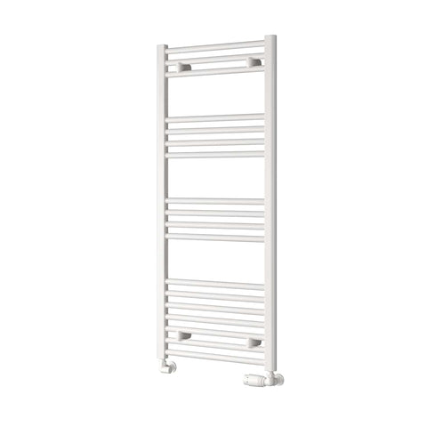 1200 x 500 mm Reina Capo White Flat Designer Towel Rail Radiator