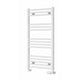 1000 x 500 mm Reina Capo White Flat Designer Towel Rail Radiator