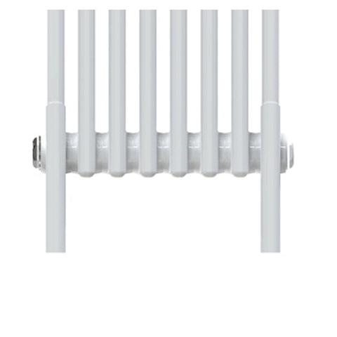 Reina Colona Column Horizontal and Vertical Radiator Feet - White