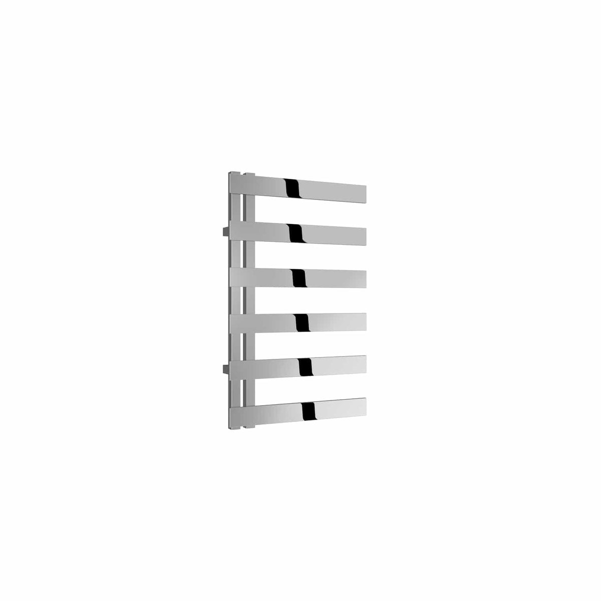 800 x 500 mm Reina Designer Capelli Vertical Polished Heated Towel Rail Stainless Steel Radiator