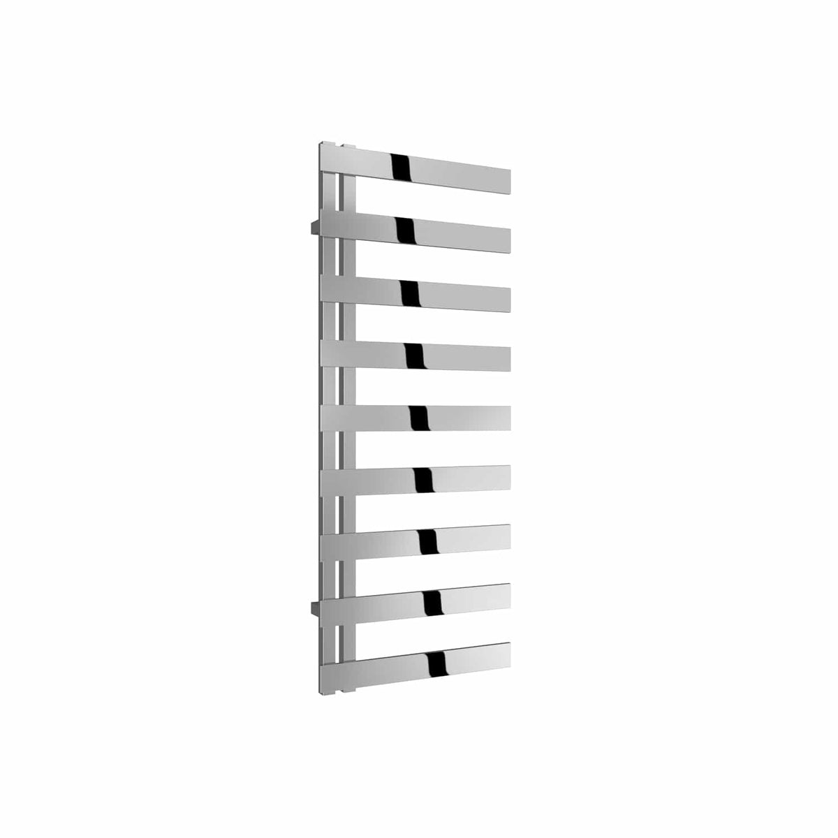 1235 x 500 mm Reina Designer Capelli Vertical Polished Heated Towel Rail Stainless Steel Radiator