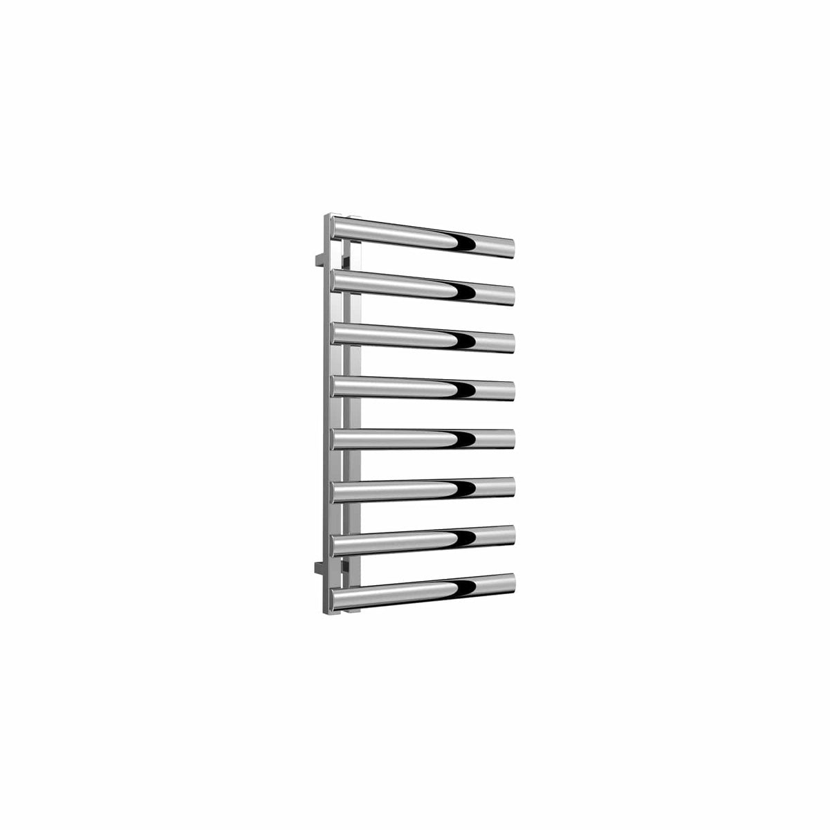 Polished / 880 x 500 mm Reina Designer Cavo Vertical Heated Towel Rail Stainless Steel Radiator