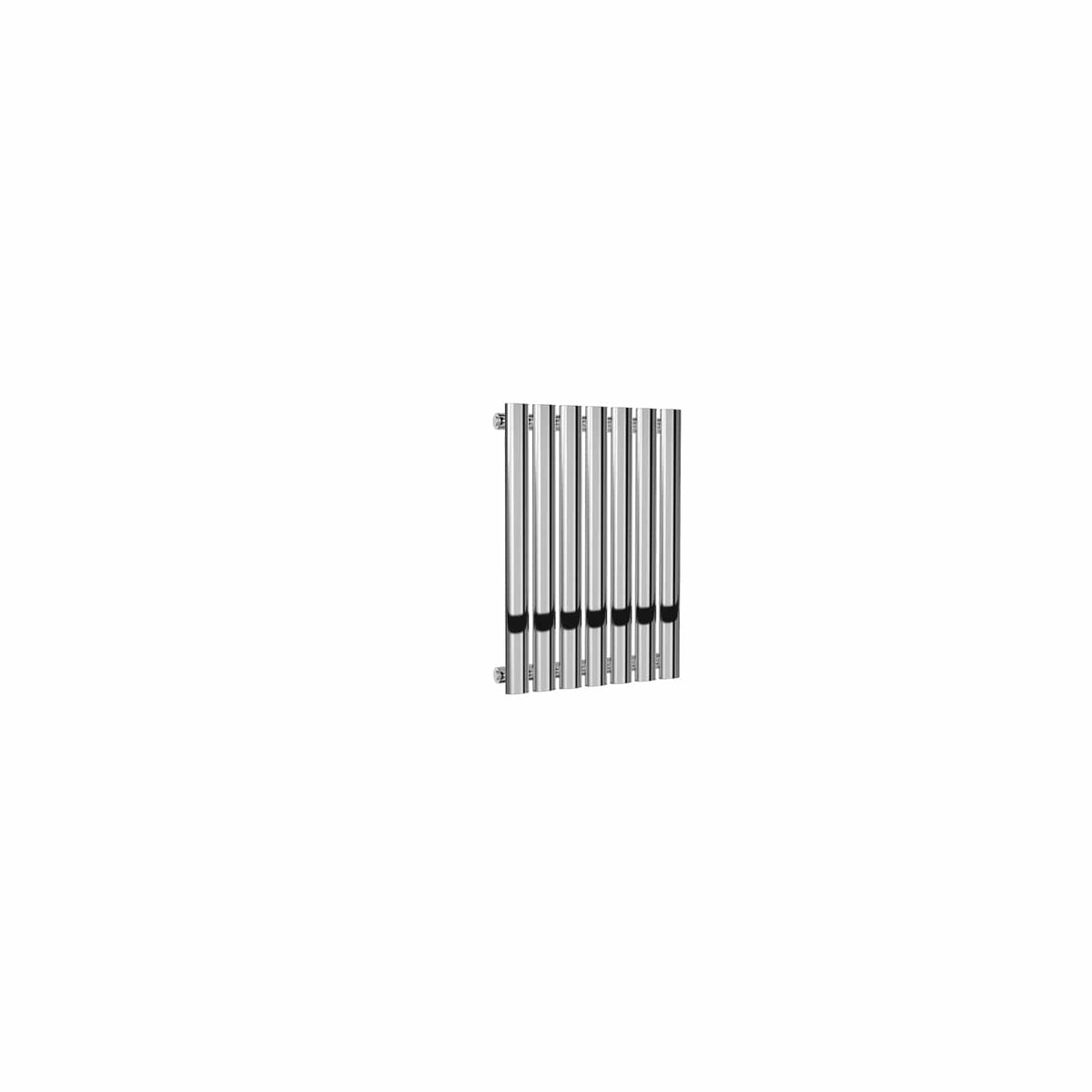 550 x 413 mm Reina Designer Chrome Neva Horizontal Steel Radiator