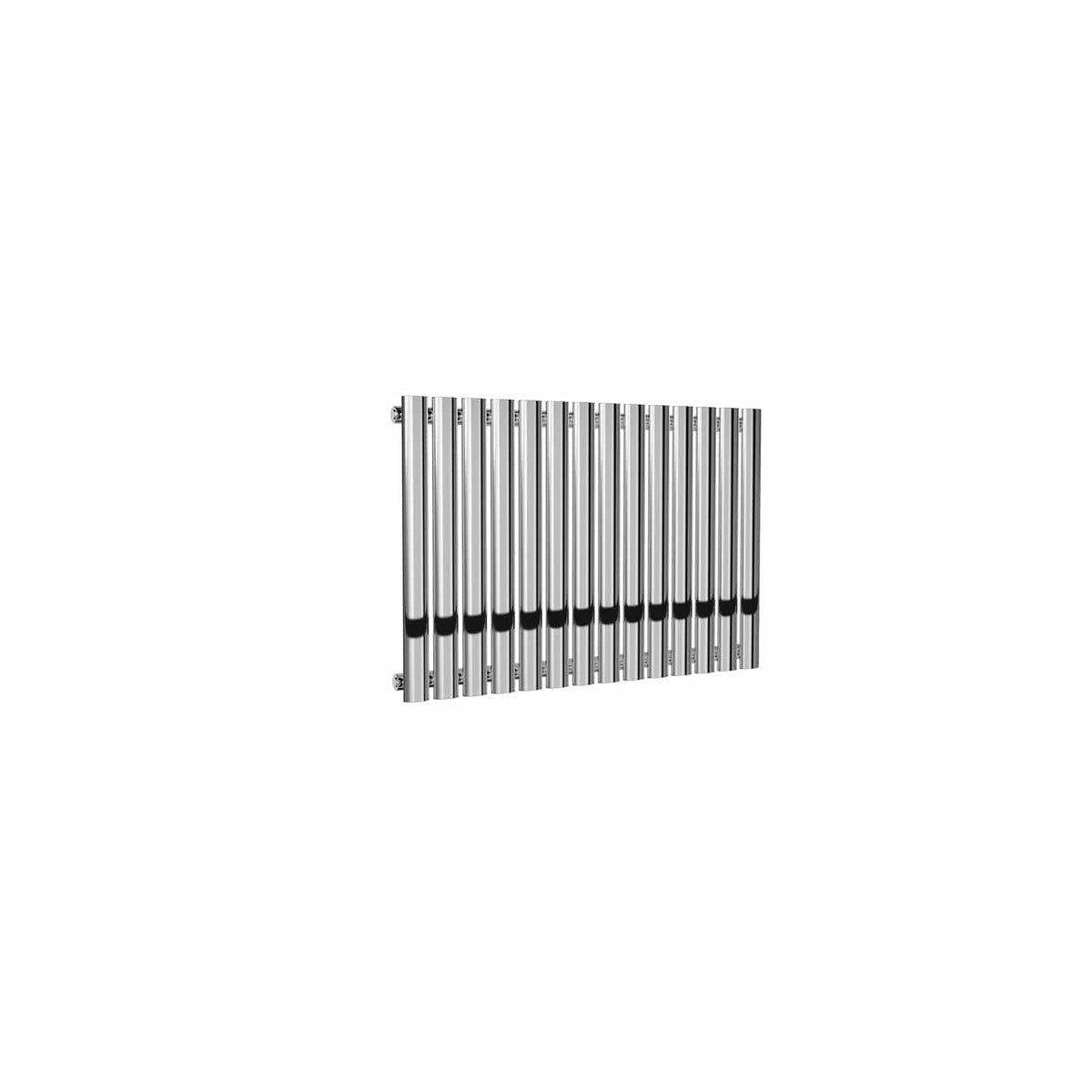 550 x 826 mm Reina Designer Chrome Neva Horizontal Steel Radiator