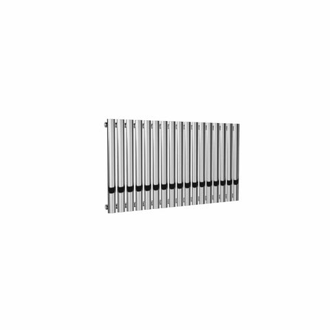 550 x 1003 mm Reina Designer Chrome Neva Horizontal Steel Radiator