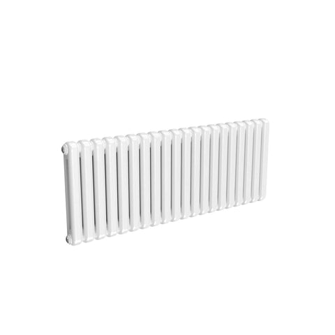 White / 550 x 1420 mm Reina Designer Coneva Column Horizontal Radiator